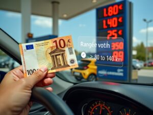 10 euro d'essence combien de km