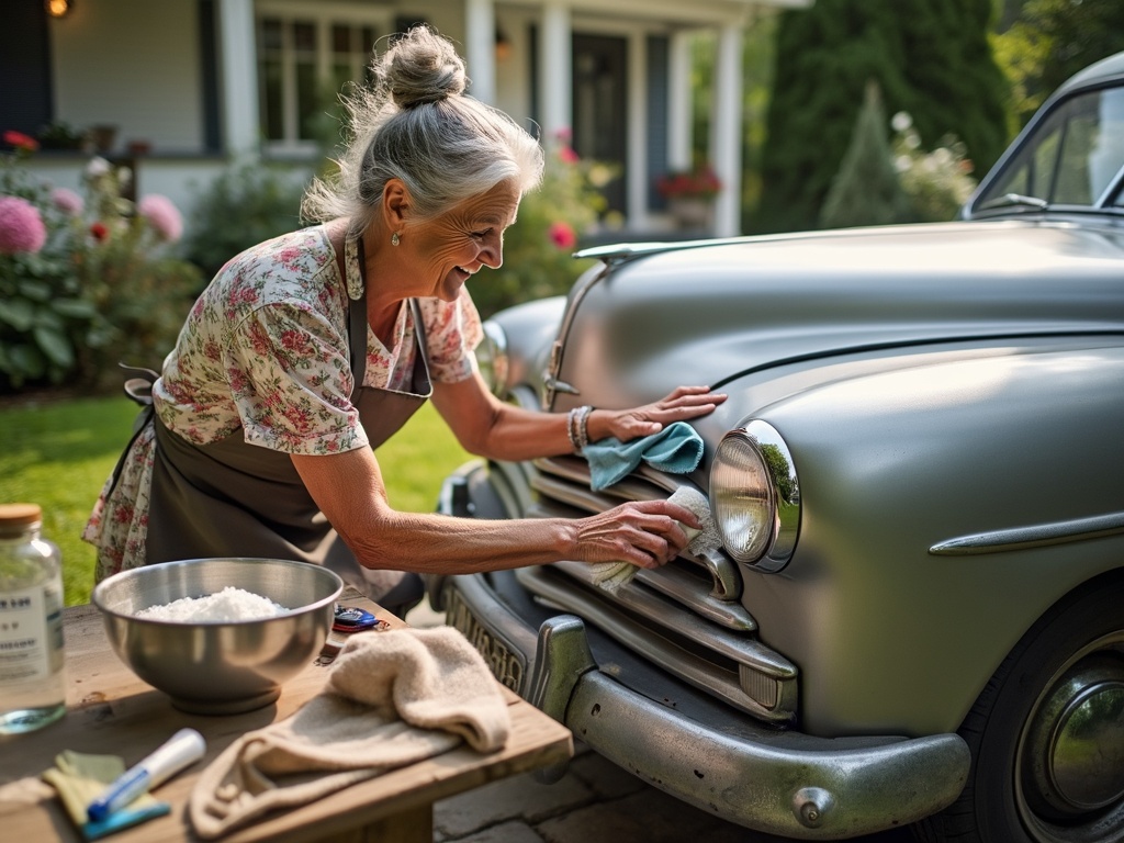 astuce de grand mere pour nettoyer les phares de voiture