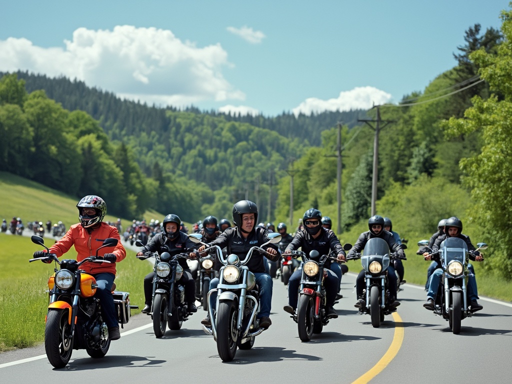 balade moto organisée