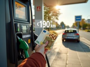 20 euros d'essence combien de km