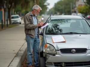 comment remplir un constat voiture contre mur