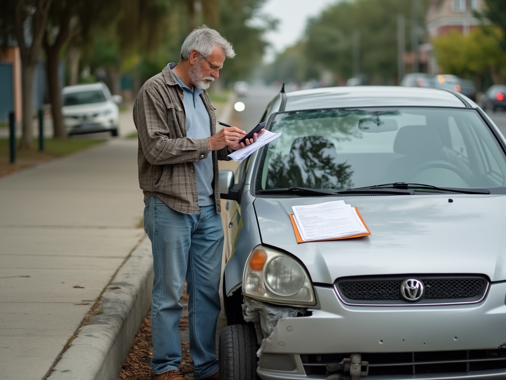 comment remplir un constat voiture contre mur