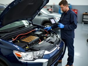 controle batterie de traction outlander phev 2014