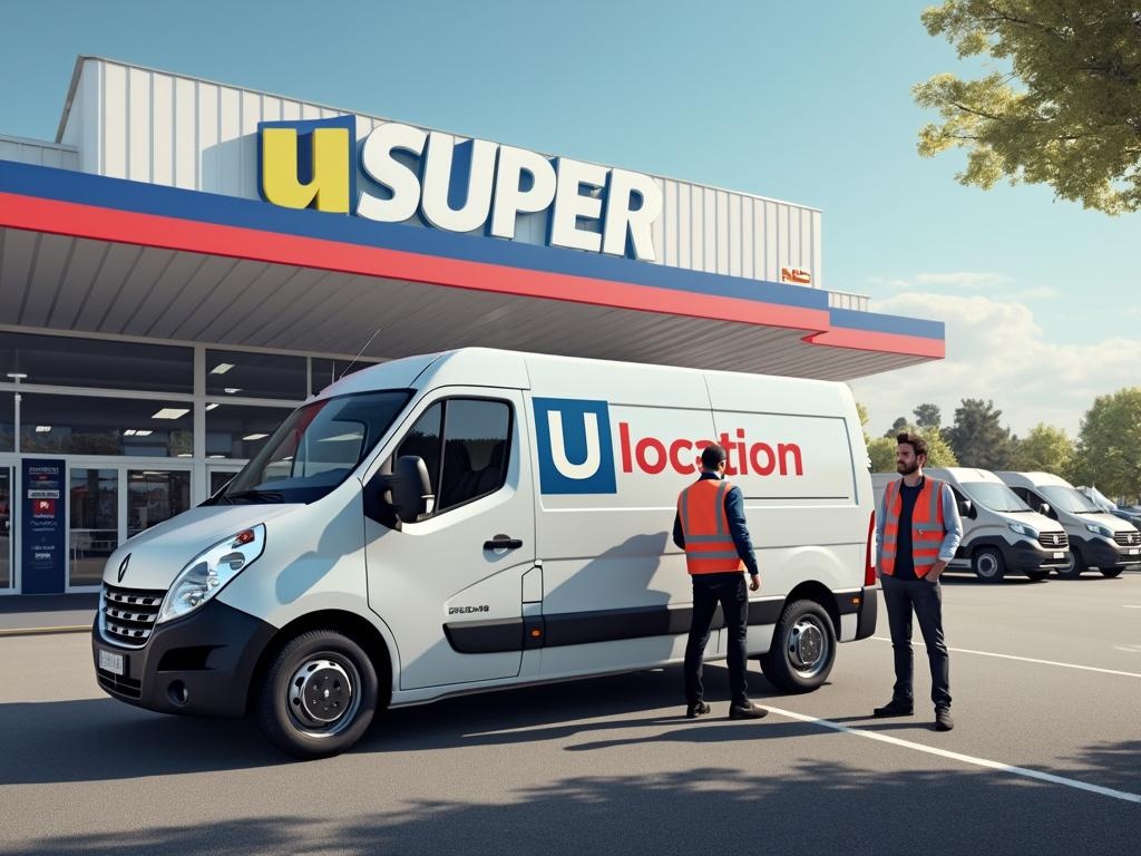 location utilitaire super u