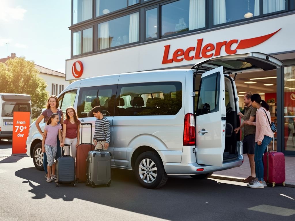 tarif location minibus 9 places leclerc
