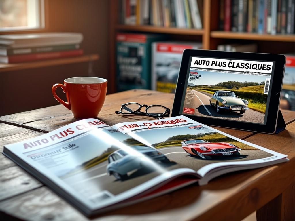 auto plus classiques abonnement papier + numérique + hors-séries