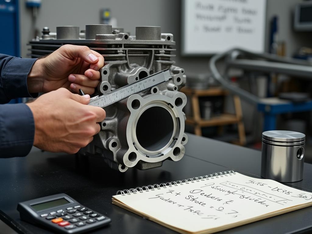 calculer la cylindrée