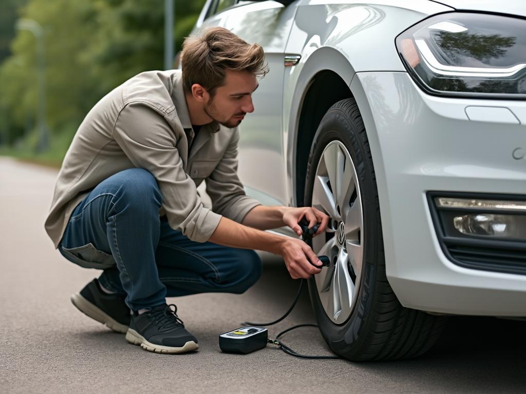 pression pneu golf 6