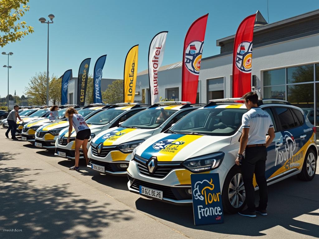 que deviennent les voitures du tour de france