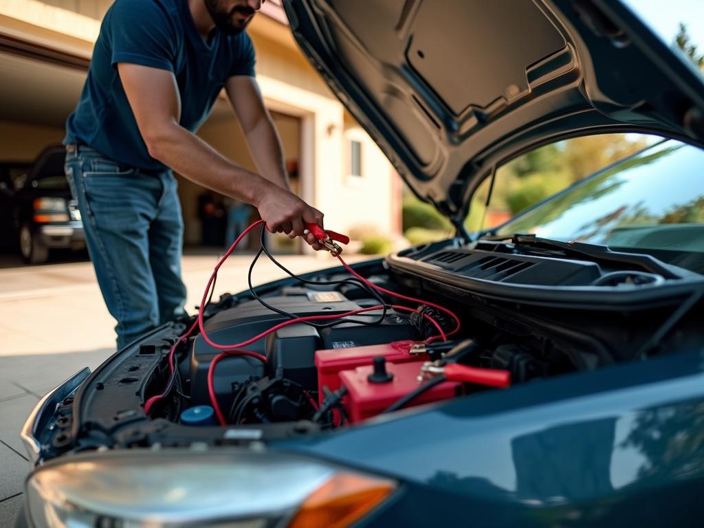 recharger une batterie voiture