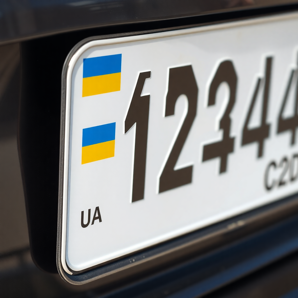 plaque immatriculation ua