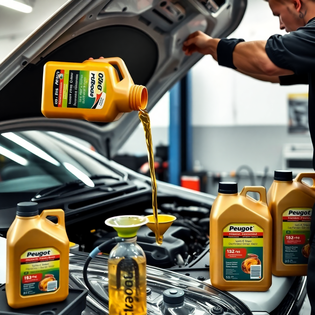 quelle huile moteur peugeot 208 1.2 essence 82 cv