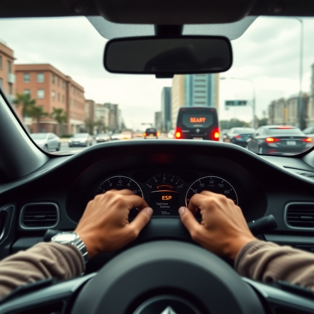 voyant esp allumé et voiture qui broute