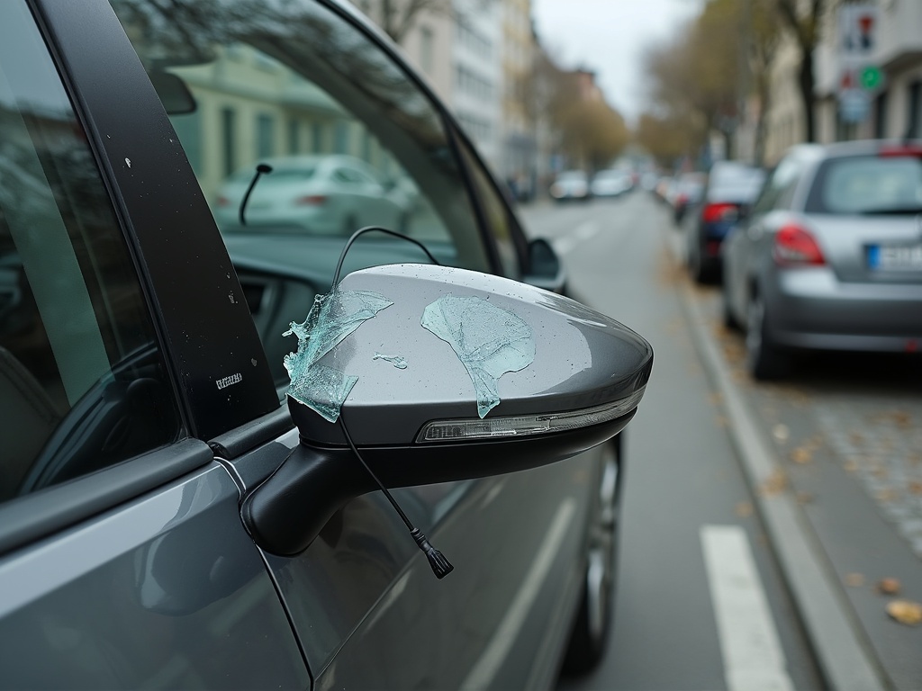 miroir rétroviseur golf 7 qui tombe