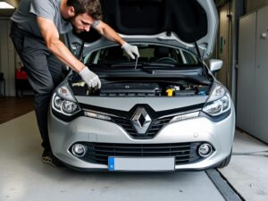 ouvrir capot clio 3