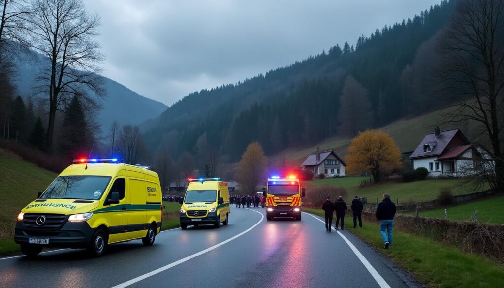accident tragique à blye dans le jura entraînant le décès du maire thierry bailly, un événement qui bouleverse la communauté locale.
