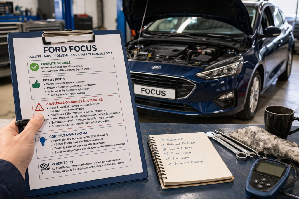 Fiabilité Ford Focus