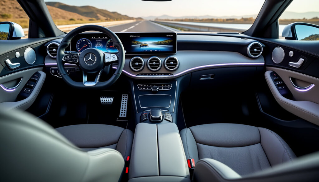 découvrez l'intérieur de la mercedes classe a 2024, alliant design élégant, confort optimal et technologies innovantes pour une expérience de conduite unique.