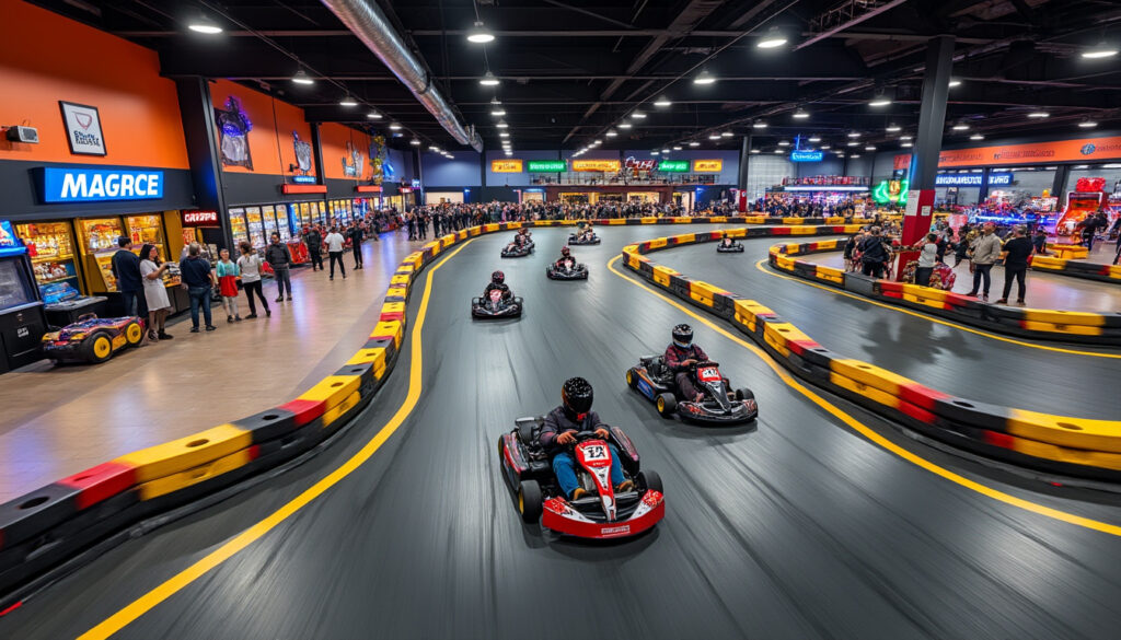 découvrez le karting indoor à montauban avec un circuit adapté à tous les niveaux et des activités divertissantes pour toute la famille. vivez des sensations fortes en toute sécurité !