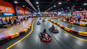découvrez le karting indoor à montauban avec un circuit adapté à tous les niveaux et des activités divertissantes pour toute la famille. vivez des sensations fortes en toute sécurité !