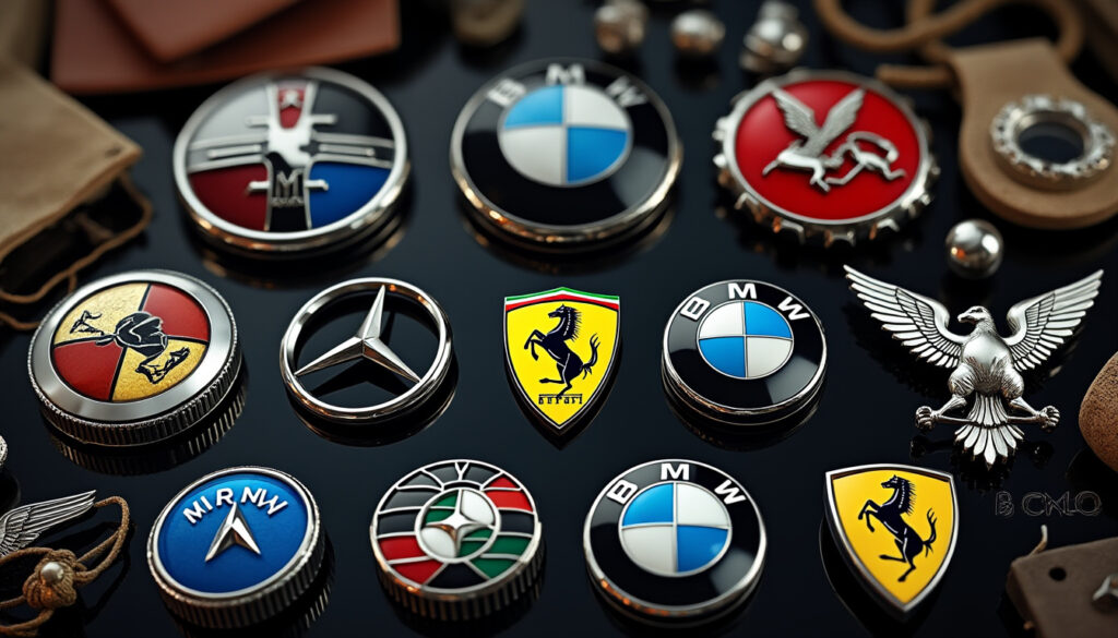 découvrez la signification et l'histoire fascinante des logos des marques de voitures, symboles emblématiques de leur identité et héritage.