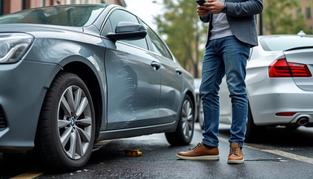 accrochage d’une voiture en stationnement : découvrez les démarches à suivre, les responsabilités, la prise en charge par l’assurance et les risques encourus.